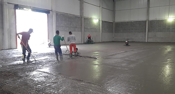 Pisos Industriais de Concreto Polido, Cimento Queimado e Granilite